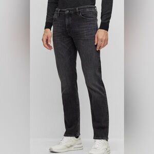 Hugo Boss Red label Men dark grey black straight leg jeans